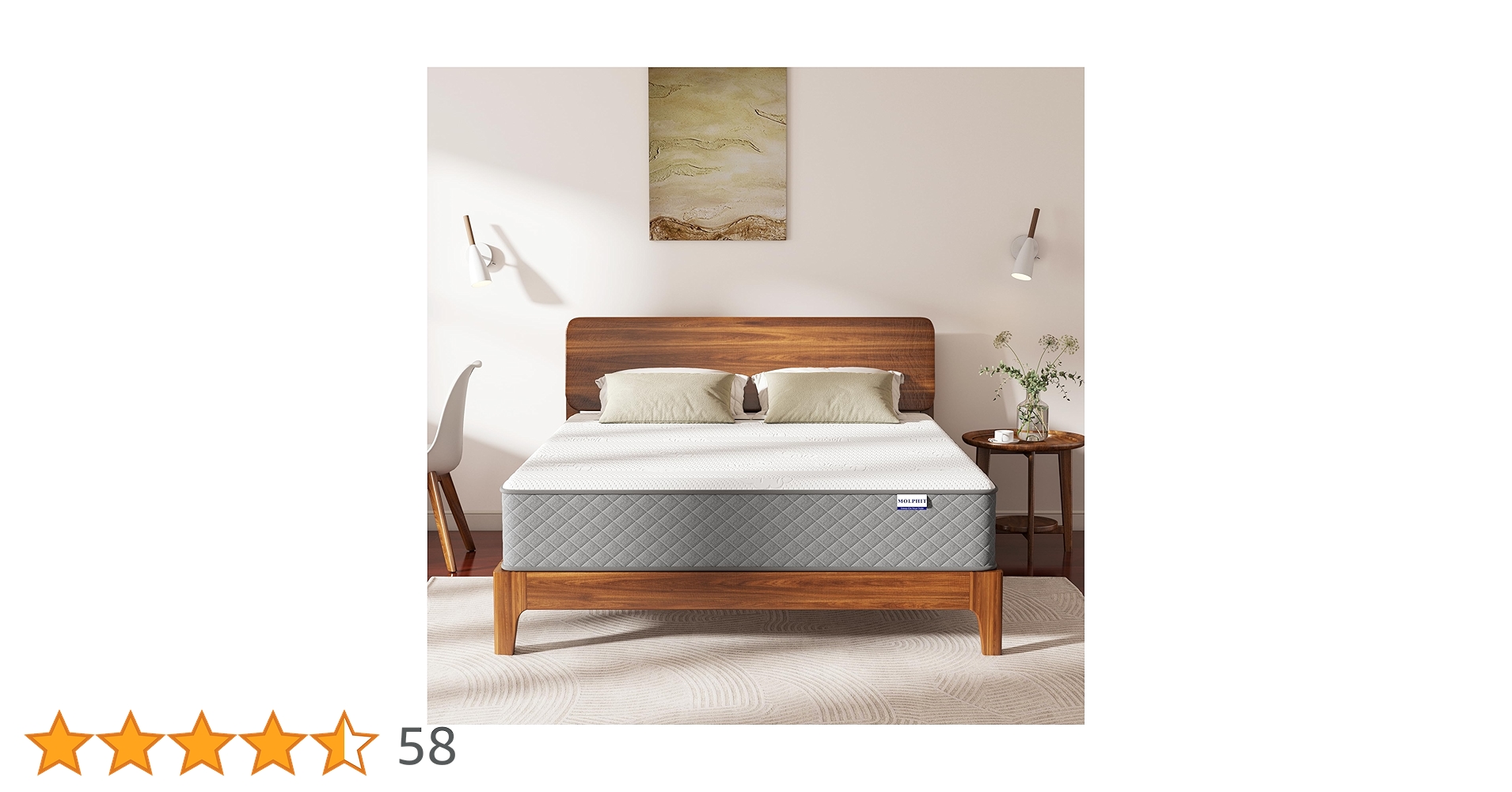 Amazon.co.jp: MOLPHIT マットレス ダブル 厚さ23CM ポケットコイル 高